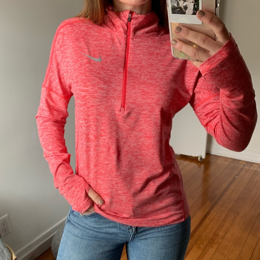 Nike Element Long Sleeve Running Half Zip Top XS